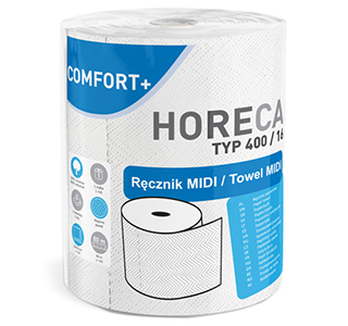 Paper towel HORECA COMFORT+ TYPE 400/16 1 roll